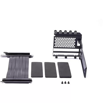 ערכת התקנה אנכית לכרטיס מסך Phanteks Vertical GPU Bracket + 220mm Riser Cable Kit PH-VGPUKT_02