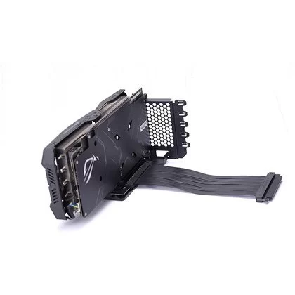 ערכת התקנה אנכית לכרטיס מסך Phanteks Vertical GPU Bracket + 220mm Riser Cable Kit PH-VGPUKT_02
