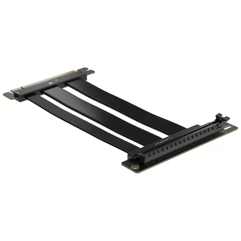 כבל Riser Corsair Premium PCIe 5.0 x16 Riser Cable 175mm CC-9310004-WW כבל Riser Corsair Premium PCIe 5.0 x16 Riser Cable 175mm CC-9310004-WW