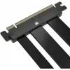 כבל Riser Corsair Premium PCIe 5.0 x16 Riser Cable 175mm CC-9310004-WW כבל Riser Corsair Premium PCIe 5.0 x16 Riser Cable 175mm CC-9310004-WW