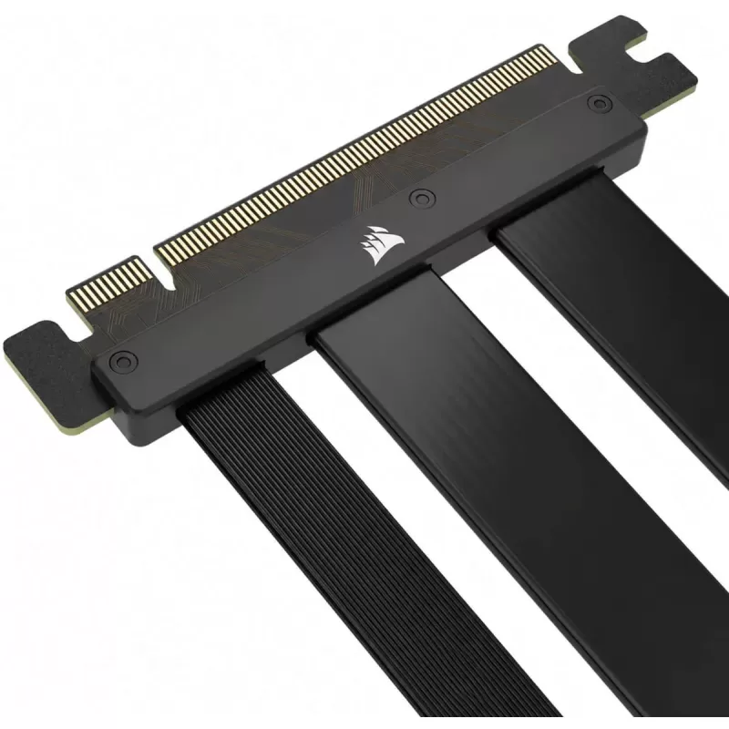 כבל Riser Corsair Premium PCIe 5.0 x16 Riser Cable 175mm CC-9310004-WW כבל Riser Corsair Premium PCIe 5.0 x16 Riser Cable 175mm CC-9310004-WW