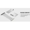 Райзер-кабель для видеокарты Antec PCIe 4.0 Riser Cable + Vertical Bracket Kit 200mm 0-761345-77714-8 Цвет:белый