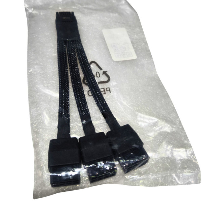Кабель 12VHPWR 2 PIN PCI-E 5.0 POWER ADAPTER CABLE 8PIN *3 Цвет:черный..