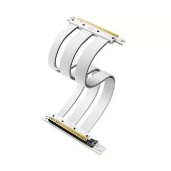 מאריך לכרטיס מסך Antec PCIE 4.0 Riser Cable לבן 0-761345-77721-6