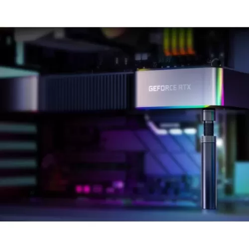 תומך לכרטיס מסך Antec AT-IGPUH-BK I SHAPE GPU GOLDER 0-761345-77751-3 צבע שחור