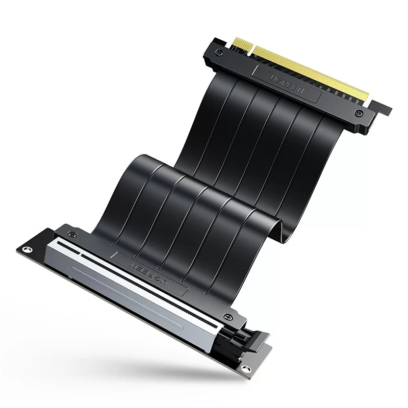 כבל הרחבה UGREEN PCI-E 3.0 x16 128Gbps Riser 0.24m Cable 10214