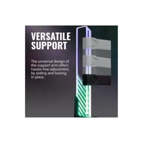 תומך לכרטיס מסך Cooler Master ARGB GPU SUPPORT BRACKET MCA-U000R-GSBTG-00 תומך לכרטיס מסך Cooler Master ARGB GPU SUPPORT BRACKET MCA-U000R-GSBTG-00