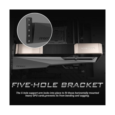 Держатель для Видеокарты Antec GPU Holder Dagger черный 0-761345-77724-7 Держатель для Видеокарты Antec GPU Holder Dagger черный 0-761345-77724-7