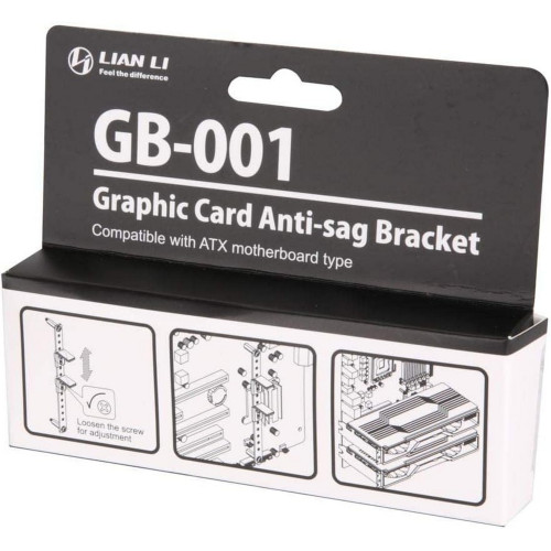 Video card holder LIAN-LI GB-001 GB-001X Color:black..
