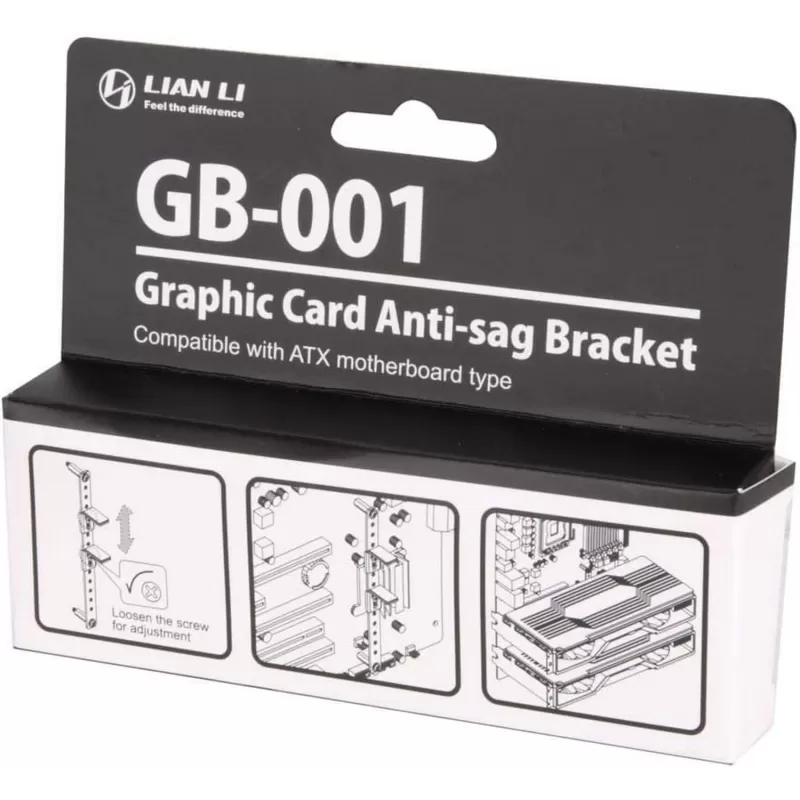 держатель для видеокарты LIAN-LI GB-001 GB-001X Цвет:чёрный