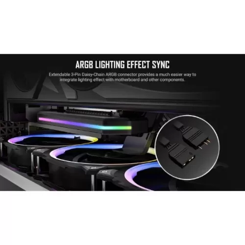 מתאם Antec Vertical GPU Bracket לבן - SHIFT ARGB 0-761345-77802-2