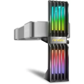 держатель для видеокарты Antec GPU HOLDER ARGB 0-761345-77705-6 Цвет:чёрный