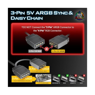 תומך לכרטיס מסך Antec GPU HOLDER ARGB 0-761345-77705-6 צבע שחור