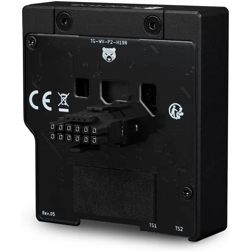מתאם לכרטיס מסך Thermal Grizzly WireView Pro II GPU 12V-2x6 Normal Noctua Edition TFT-IPS Display TG-WV-P2-H19N-NF צבע שחור