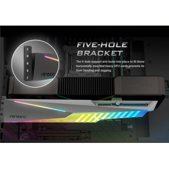 Держатель для Видеокарты Antec GPU Holder Dagger RGB черный 0-761345-77725-4