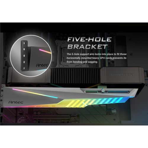 Video card holder Antec GPU Holder Dagger RGB black 0-761345-77725-4