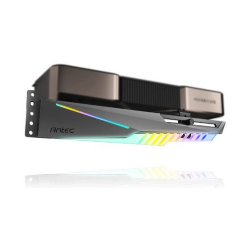 תומך לכרטיס מסך Antec GPU Holder Dagger RGB שחור 0-761345-77725-4