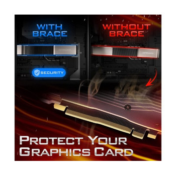 תומך לכרטיס מסך Antec GPU HOLDER שחור 0-761345-77737-7 תומך לכרטיס מסך Antec GPU HOLDER שחור 0-761345-77737-7