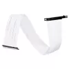 LIAN-LI 600mm PCI-E 4.0 X16 Riser Cable לבן PW-PCI-4-60W