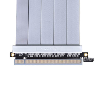 LIAN-LI 600mm PCI-E 4.0 X16 Riser Cable white PW-PCI-4-60W LIAN-LI 600mm PCI-E 4.0 X16 Riser Cable white PW-PCI-4-60W