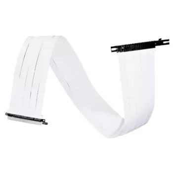 LIAN-LI 600mm PCI-E 4.0 X16 Riser Cable white PW-PCI-4-60W