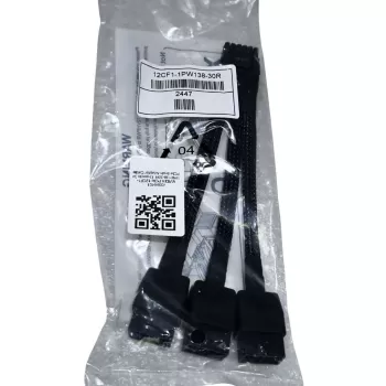 כבל PCIe 12CF1-1PW138-30R 12-pin to 3x PCIe 8-pin Adapter Cable 12CF1-1PW138-30R צבע שחור