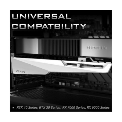 Держатель для Видеокарты Antec GPU Support Dagger белый AT-HGPUH-W Держатель для Видеокарты Antec GPU Support Dagger белый AT-HGPUH-W
