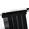LIAN-LI 600mm PCI-E 4.0 X16 Riser Cable שחור PW-PCI-4-60X