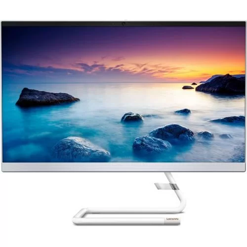 All In One Computers Lenovo IdeaCentre A340-24IWL F0E800KPIV Intel Core i5-10210U 23.8" TOUCH FHD IPS 8GB SSD:512GB Windows 10 Color:white