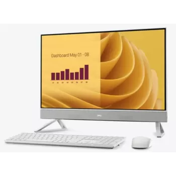All In One Computers Dell 27 All-in-One EC27250 white IN-RD33-16665 Intel Core 7 150U 27" FHD WVA 16GB SSD:512GB Windows 11 Pro