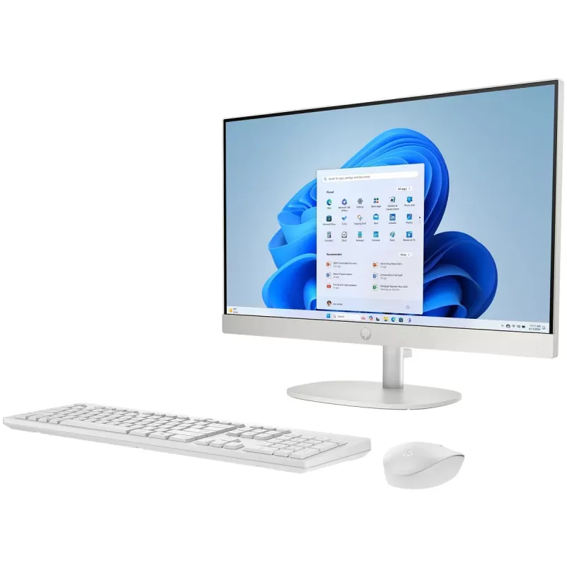 All In One PC HP All-in-One Desktop AI 24-cr2008nj white C93G4EA Intel Core Ultra 7 255U 23.8" IPS 16GB SSD:1TB Windows 11