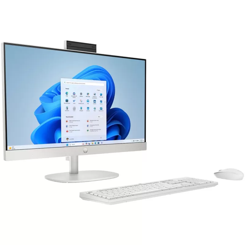 All In One PC HP All-in-One Desktop AI 24-cr2008nj white C93G4EA Intel Core Ultra 7 255U 23.8" IPS 16GB SSD:1TB Windows 11