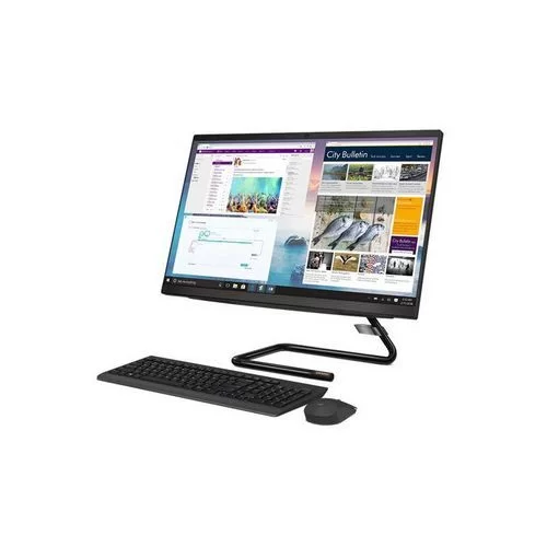 All In One Computers Lenovo IdeaCentre AIO A340-24IWL F0E800HXIV Intel Core i5-10210U 23.8" FHD WVA 8GB HDD:1TB SSD:256GB Color:black