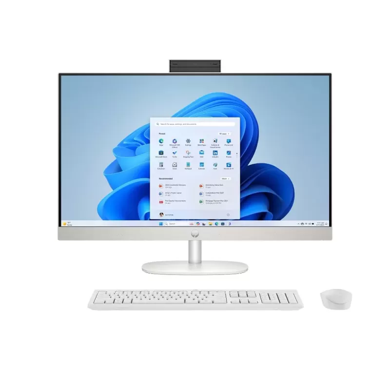 מחשב All In One HP AIO 27 27-cr2012nj לבן C93GDEA 27" IPS 16GB SSD:512GB Windows 11 מחשב All In One HP AIO 27 27-cr2012nj לבן C93GDEA 27" IPS 16GB SSD:512GB Windows 11