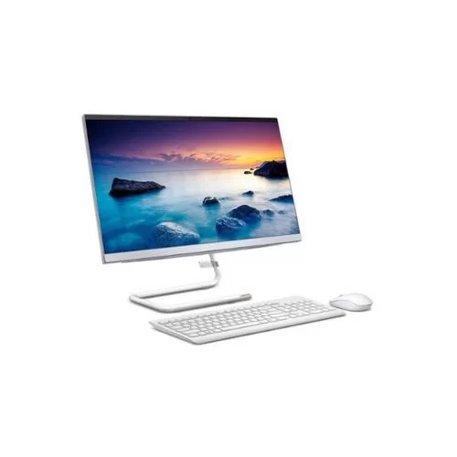 All In One Computers Lenovo IdeaCentre AIO A340-24IWL F0E800J6IV Intel Core i5-10210U 23.8" FHD Anti-Glare 8GB SSD:512GB Color:white