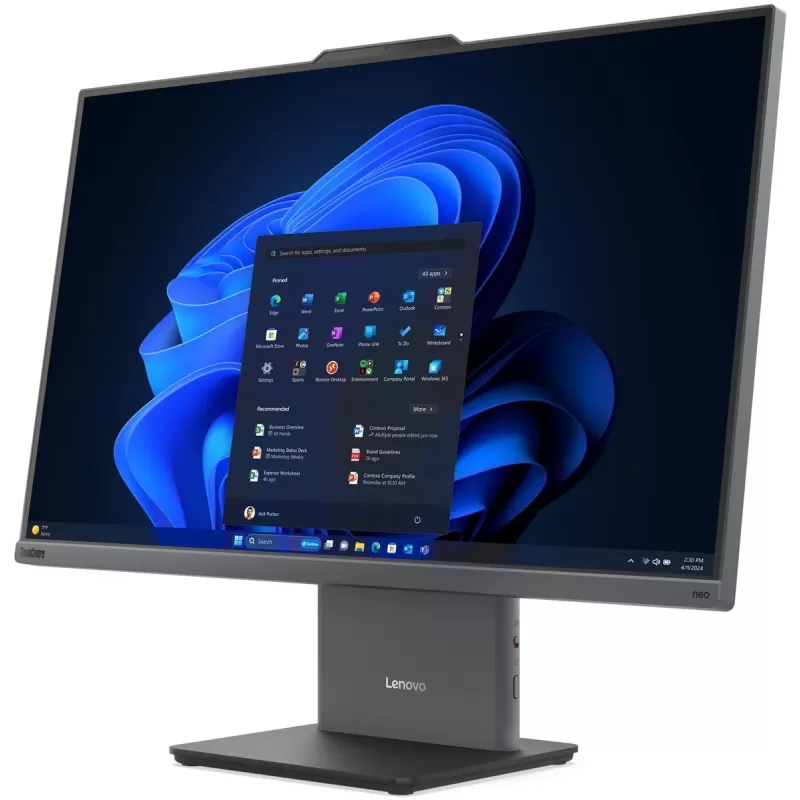 Моноблок Lenovo ThinkCentre neo 50a 24 Gen 6 Touch 13QH000JIV 23.8" IPS 16GB SSD:512GB Цвет:серый