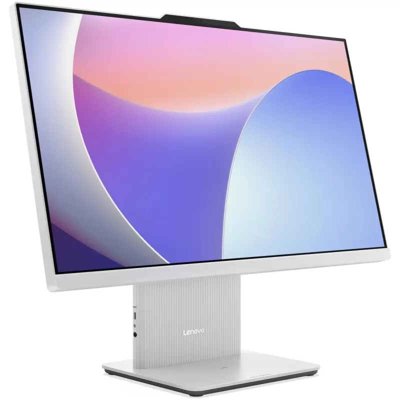 מחשב All In One Lenovo IdeaCentre AIO 24IRH9 i7-13620H 16GB 1TB DOS אפור בהיר F0HN00CNIV 23.8" IPS 16GB SSD:1TB
