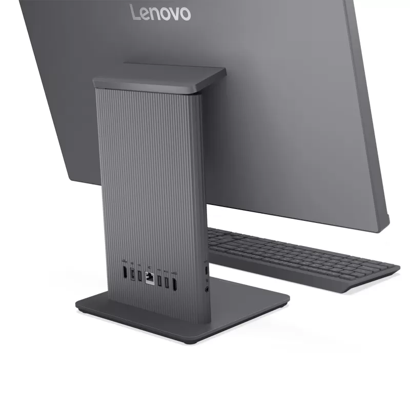 מחשבי All In One Lenovo IdeaCentre AIO 24IRH9 F0HN00B7IV Intel Core i7-13620H 23.8" FHD IPS 16GB SSD:512GB Windows 11 צבע אפור