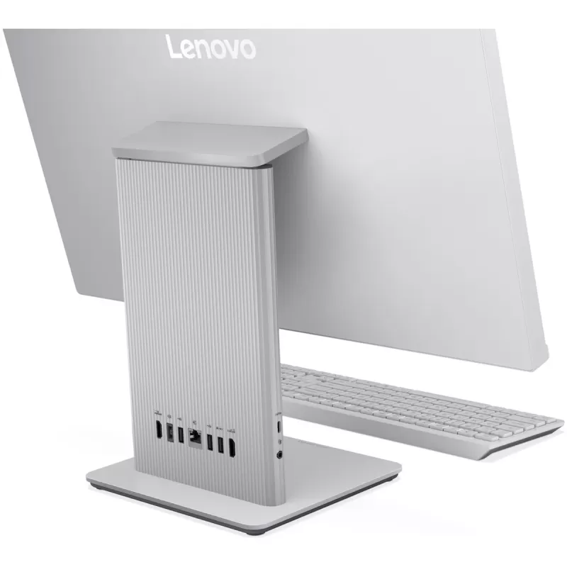 מחשב All In One Lenovo IdeaCentre AIO 24IRH9 i5-13420H 16GB 1TB DOS אפור בהיר F0HN00CXIV 23.8" IPS 16GB SSD:1TB
