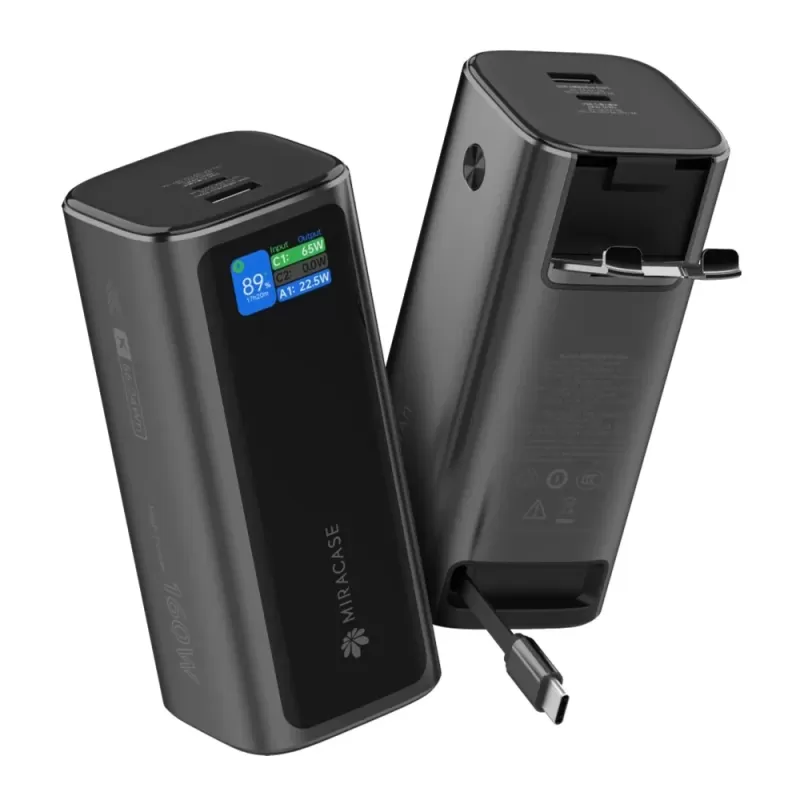 Portable charger Miracase MPBC20PD130W 20,000mAh (74Wh)