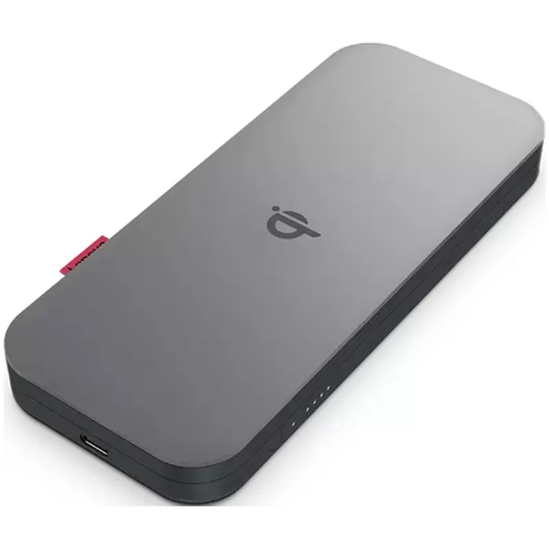 Зарядное устройство Lenovo Go Wireless Mobile Power Bank 10000mAh gray G0A3LG1WWW