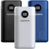 Portable charger Adata P10000QCD white AP10000QCD-DGT-CWH