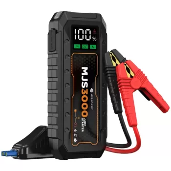 סוללת חירום ניידת להתנעת הרכב Miracase MJSPD60W 20000mAh 1500A MJSPD60W צבע שחור סוללת חירום ניידת להתנעת הרכב Miracase MJSPD60W 20000mAh 1500A MJSPD60W צבע שחור