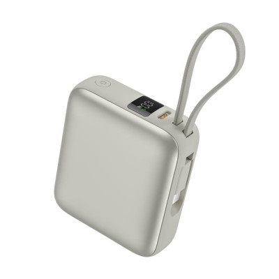 Portable charger Vention 35W USB (C+C) 10000mAh Mini Beige FHEN0 10000mAh Portable charger Vention 35W USB (C+C) 10000mAh Mini Beige FHEN0 10000mAh