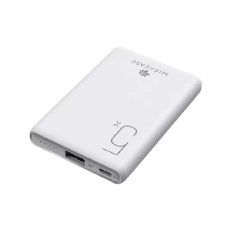 מטען נייד Miracase MPBM5000 לבן 7290111743269 5000mAh