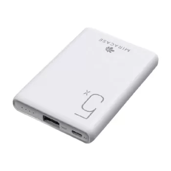 Portable charger Miracase MPBM5000 white 7290111743269 5000mAh