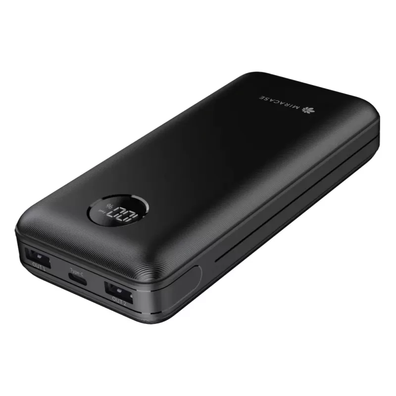Portable charger Miracase MPB20PD45W black MPB20PD45W Black 20000mAh