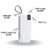 Портативное зарядное устройство Qliq E32B 20000mAh Quick Charge 22.5E/66W E32B Цвет:белый
