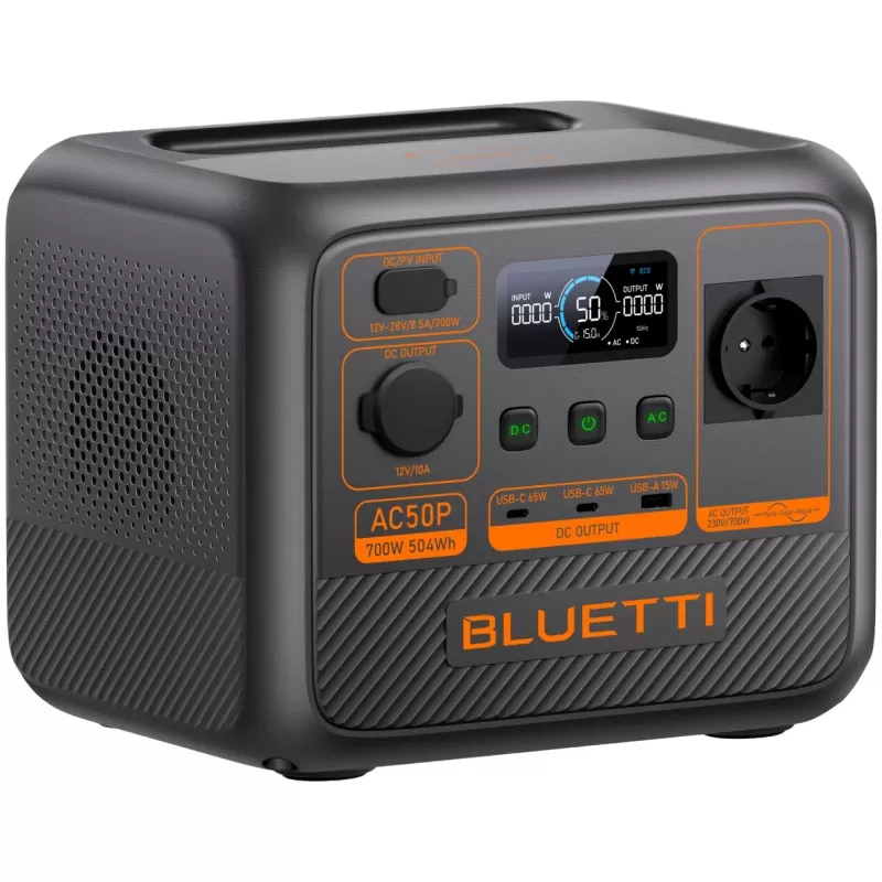 Портативная электростанция BLUETTI AC50P 700W 504Wh AC50P Цвет:серый