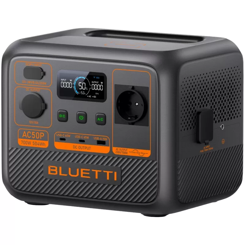 Портативная электростанция BLUETTI AC50P 700W 504Wh AC50P Цвет:серый